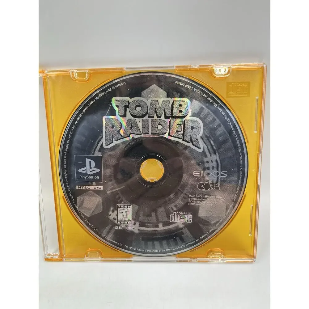 Tomb Raider PlayStation 1 PS1 Disc Only Loose Disc Tested Greatest Hits